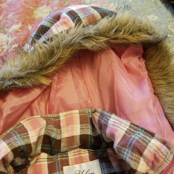 Pink Brown Blue Urban Behavior Adorable Vest - Picture 2 of 5